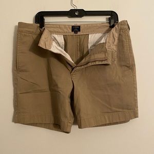 J.Crew Reade Khakis Shorts with pockets Size 35W